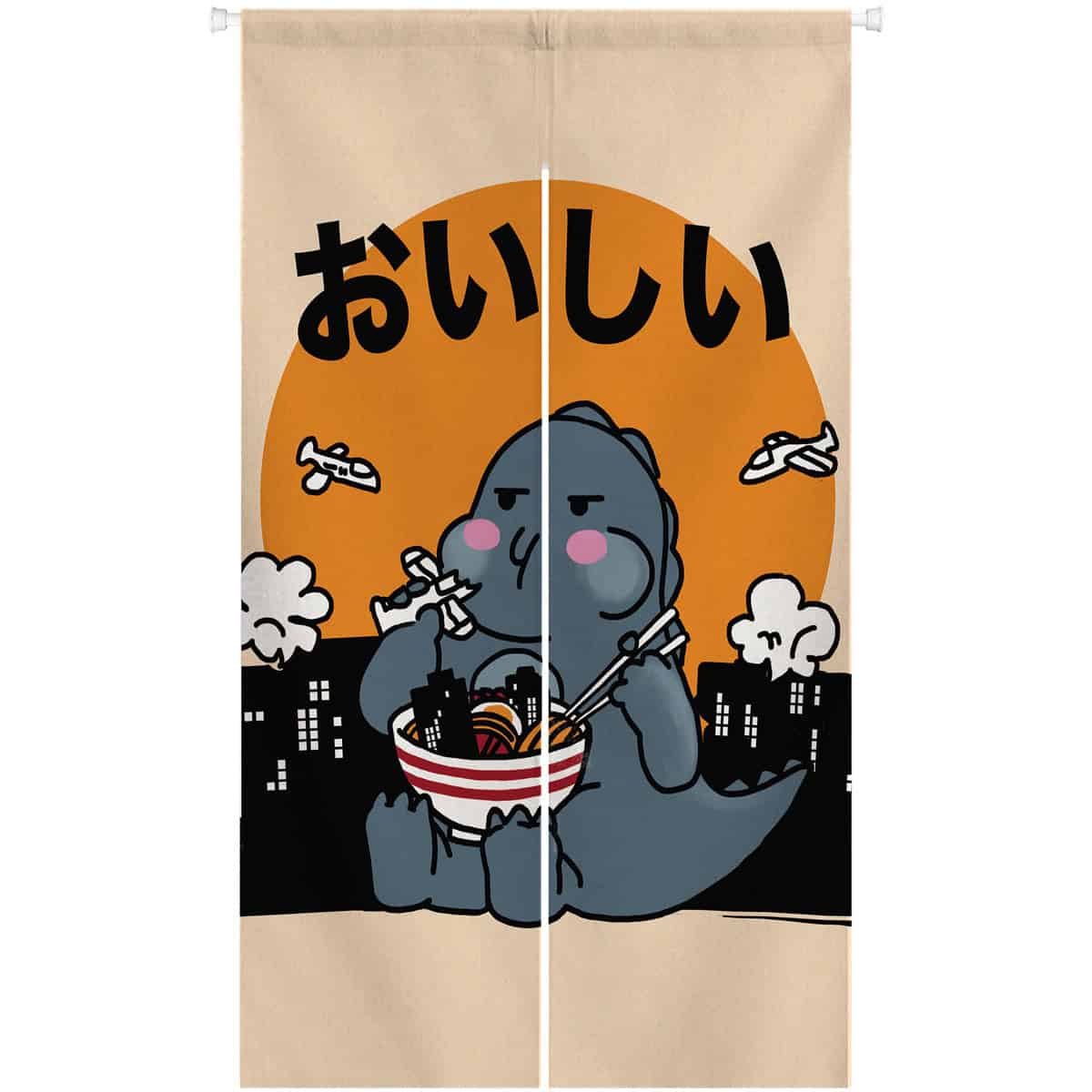 Monster Series  Noren Door Curtain image 0