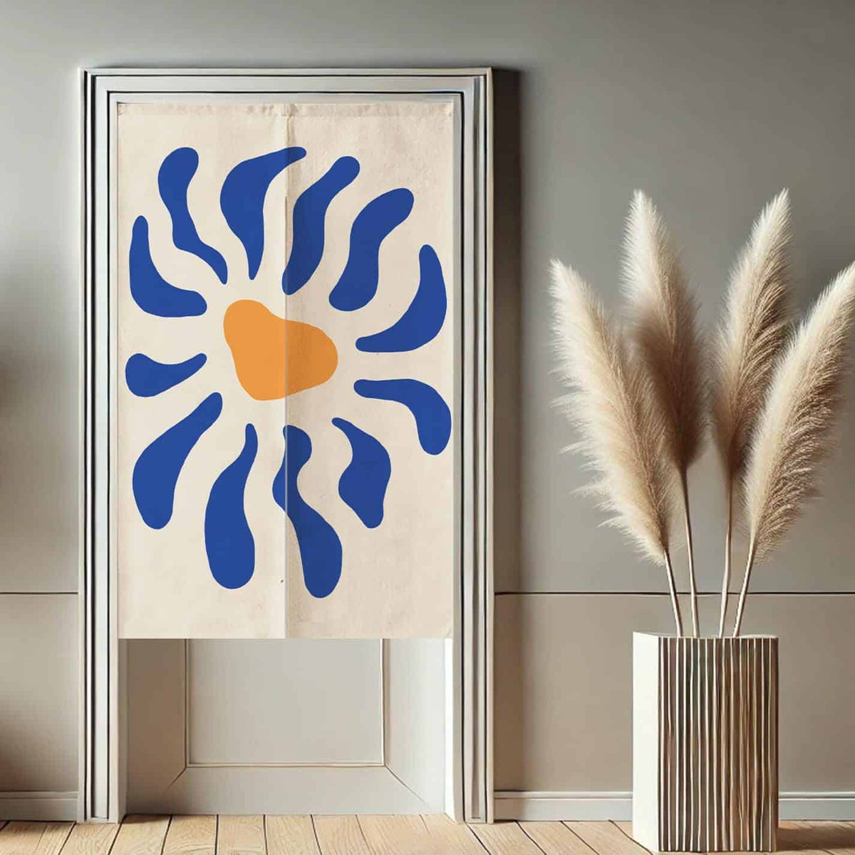 Cute Sun Noren  Doorway Curtain image 1