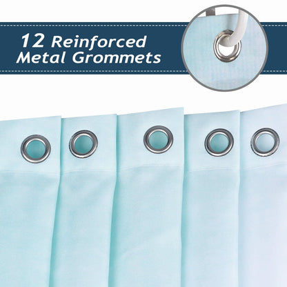Blue Waves Shower Curtain