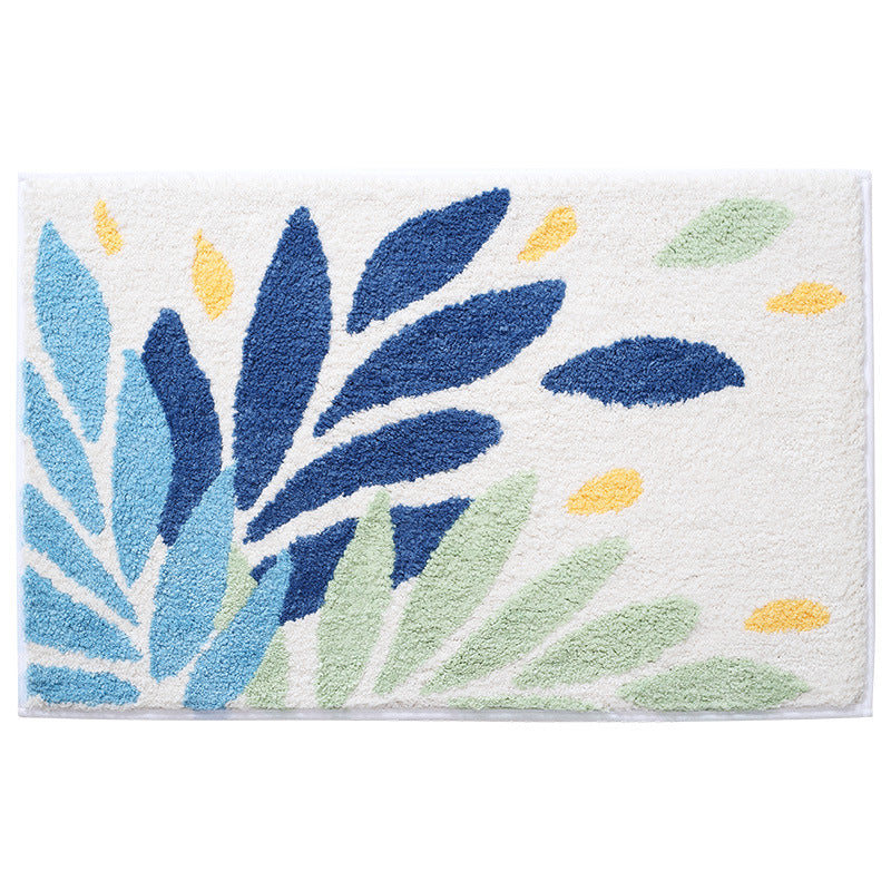 Flying Leaves Bath Mat – Ultra-Absorbent Plush Bathroom Rug