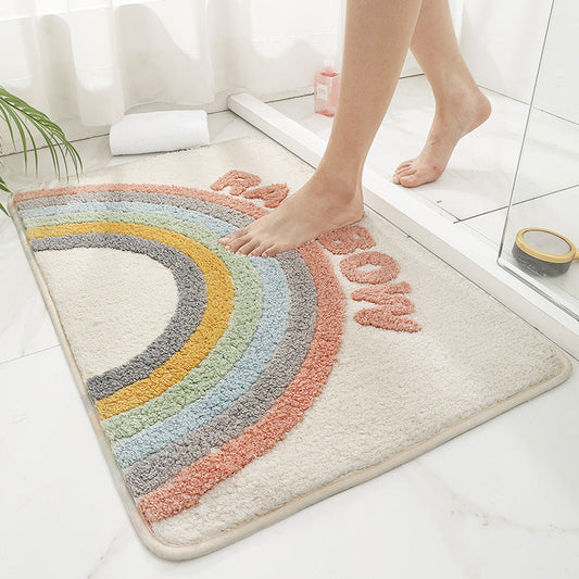 Rainbow Bath Mat  - Vibrant and Fresh Bathroom Rug