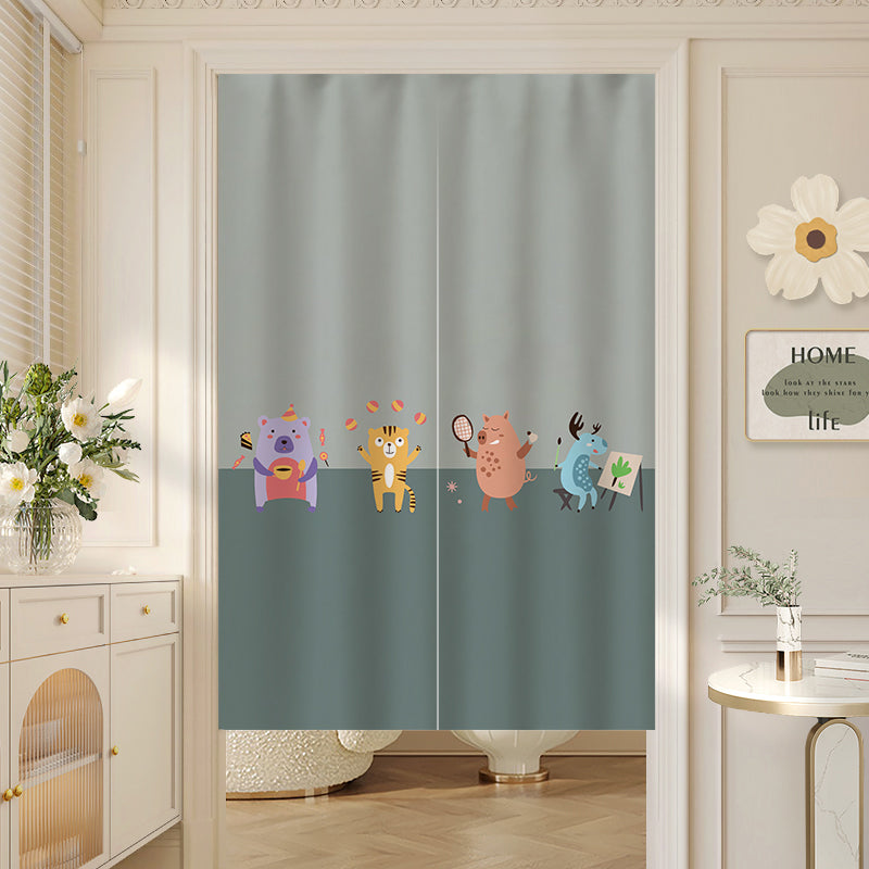 Animal Artist Door Curtain