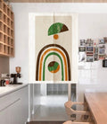 Rainbow bridge pattern Doorway Curtain Noren image 0