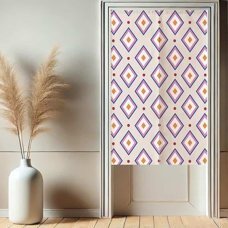 Boho Noren Doorway Curtain image 1