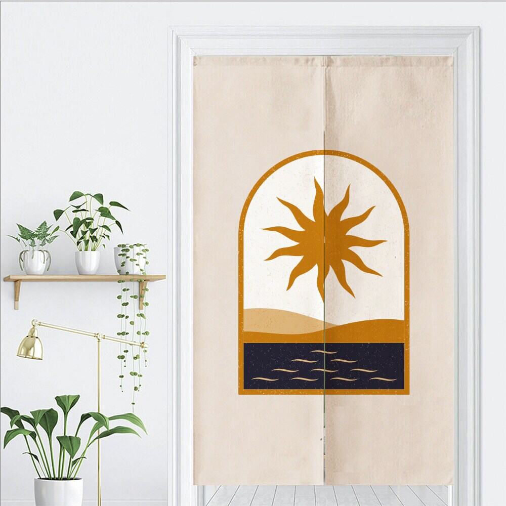 Sun Doorway Curtain Noren image 1