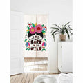Unique Hand Drawn Born To Be Wild Art Print Doorway Curtain Norn image 0