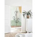Fresh Green Watercolour Cactus Arts Doorway Noren Curtain image 0