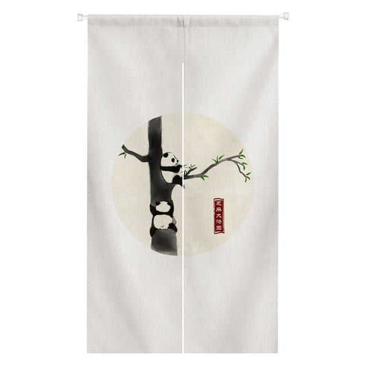 Panda Series  Noren Door Curtain image 0