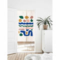 Curved wavy lines Doorway Entrance Curtain Noren image 0