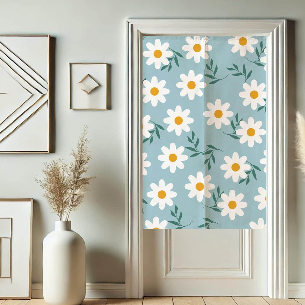Flowers Noren Doorway Curtain image 1