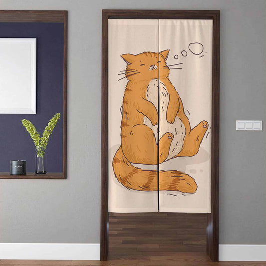 Kawaii Art Noren Beautifully Door Curtain image 0