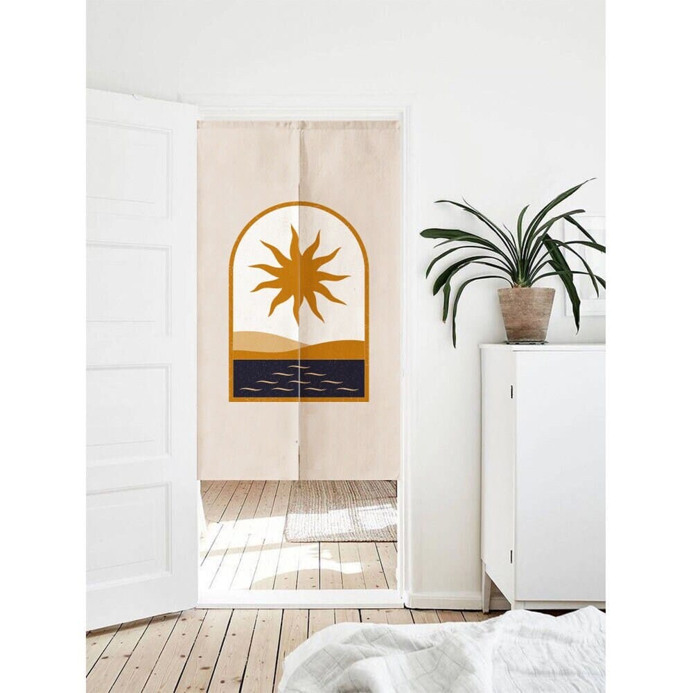 Sun Doorway Curtain Noren image 0