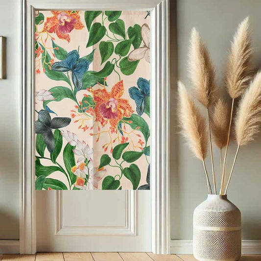 Flowers Noren  Door Curtain image 0