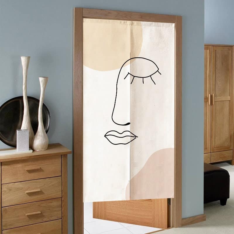 Unique Design Ikon Doorway Noren Curtain image 1