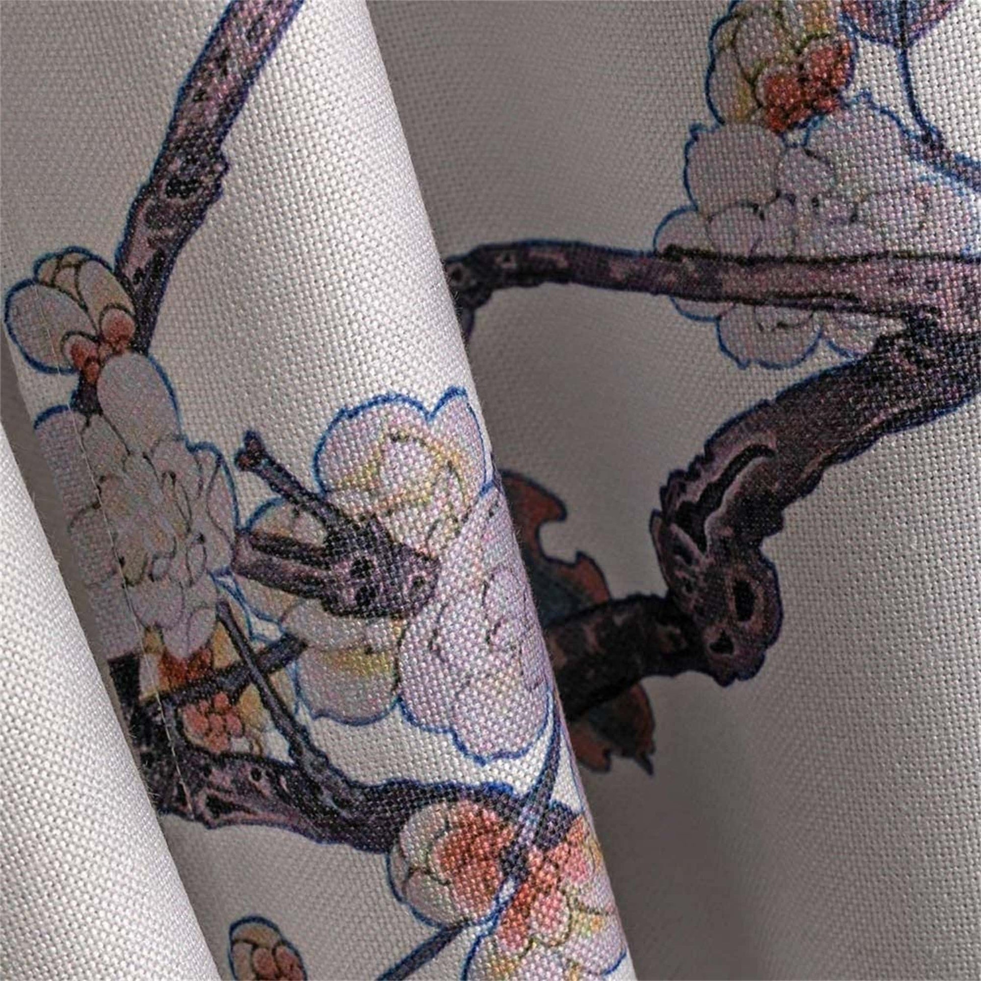 Peach Blossom  Noren Door Curtain image 4