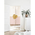 Little Yellow Gold Monstera Leaf  Print Doorway Curtain Noren image 0
