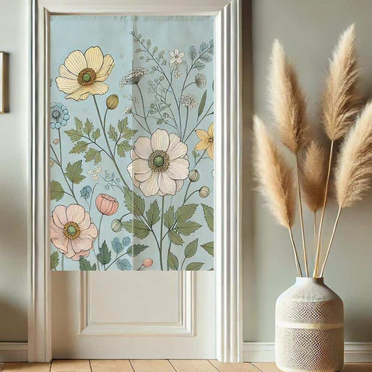 Flowers Noren  Door Curtain image 0