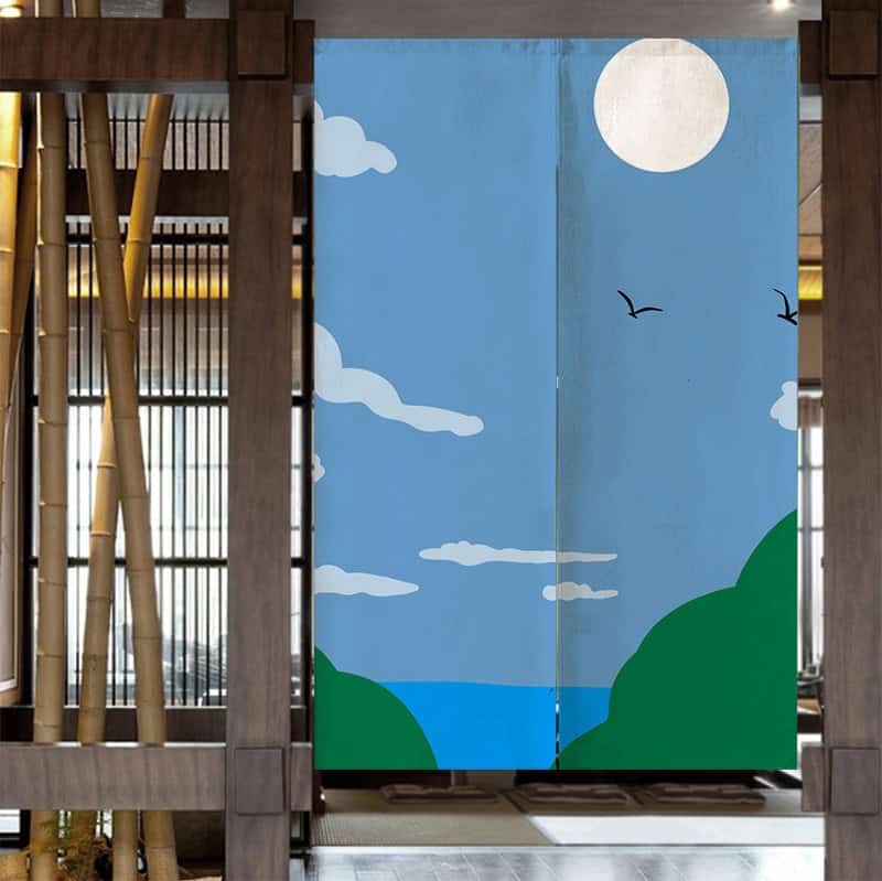 Trail into the Desert Door Curtain image 3