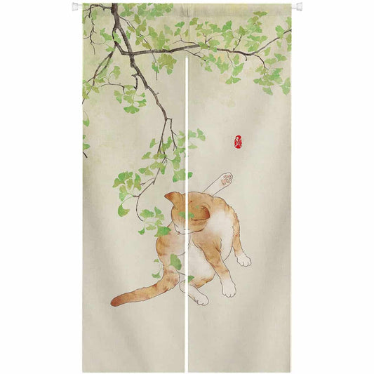 Cat Series  Noren Door Curtain image 0