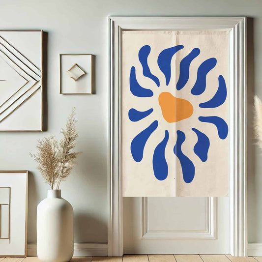 Cute Sun Noren  Doorway Curtain image 0