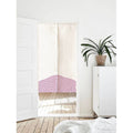 Purple Abstract Wavy Lines Art Print Doorway Curtain Noren image 0