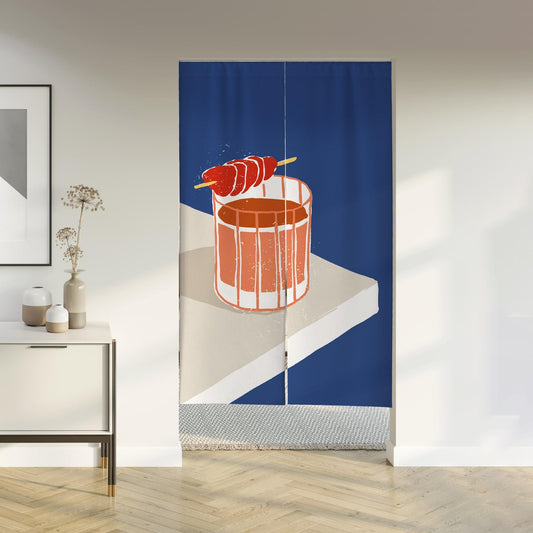 Minimalist style Noren Door Curtain