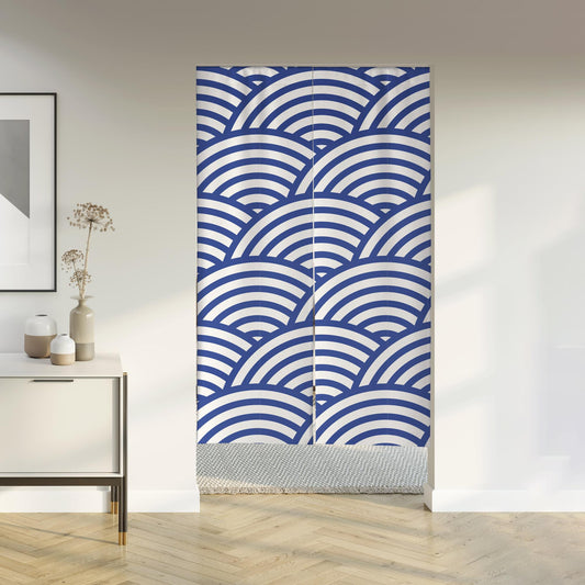 Japanese Wave Noren Door Curtain