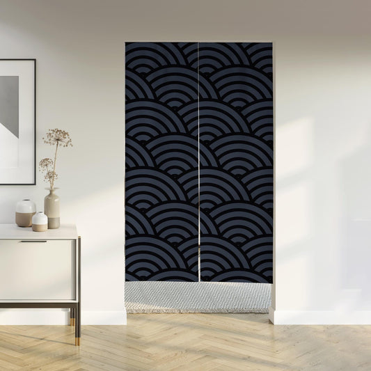 Japanese Wave Noren Door Curtain